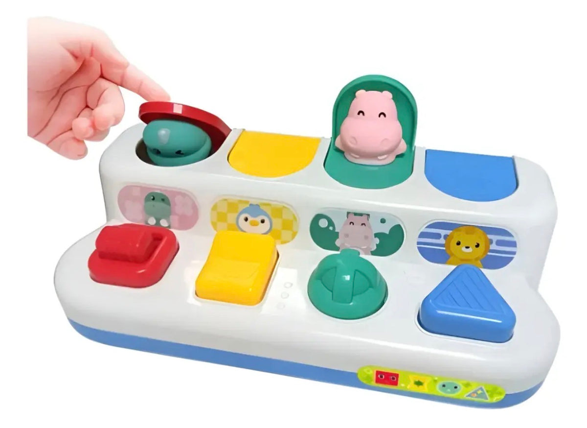 Juego Pop Up Animales Didáctico Montessori