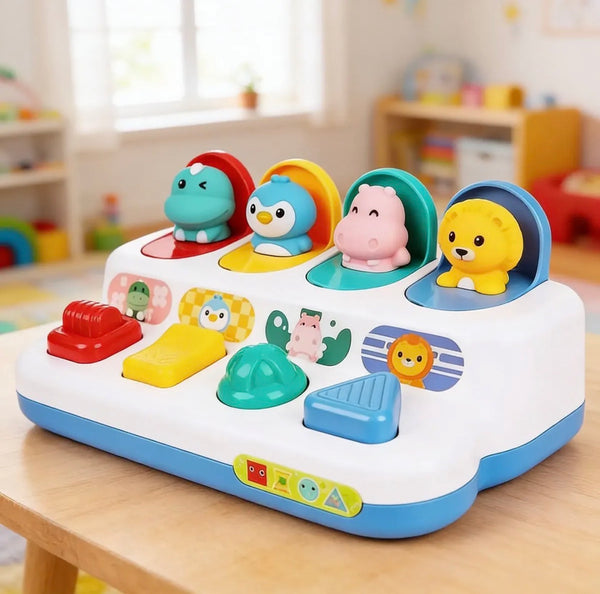 Juego Pop Up Animales Didáctico Montessori