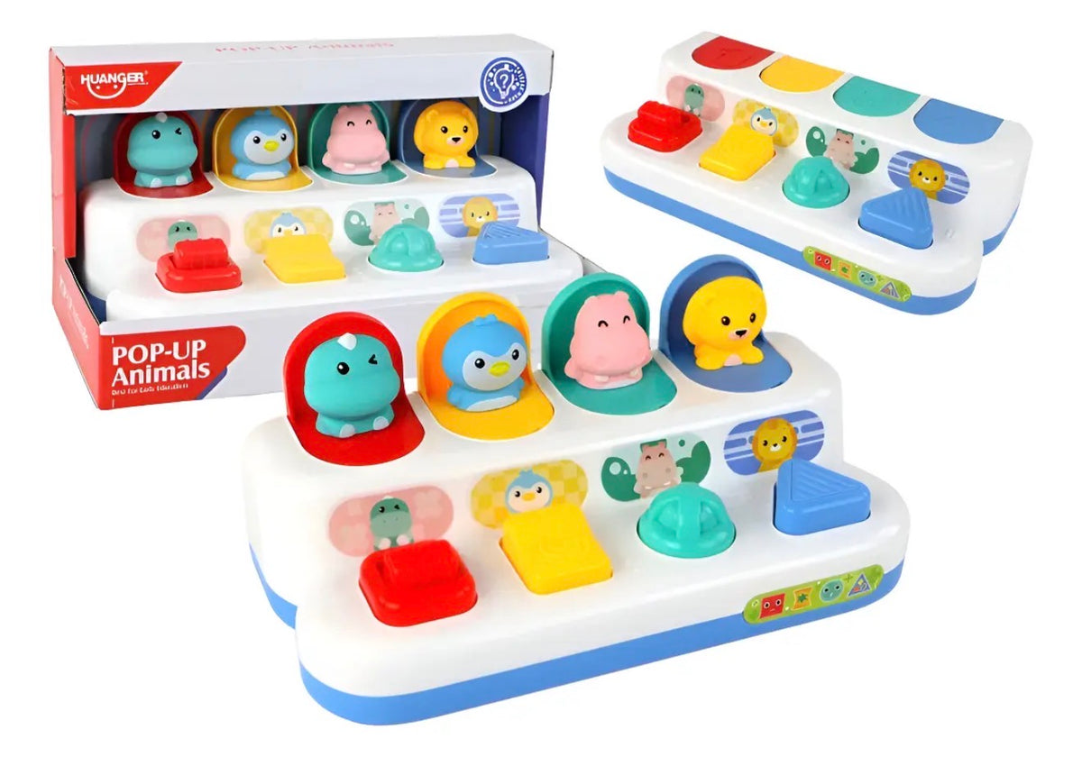 Juego Pop Up Animales Didáctico Montessori