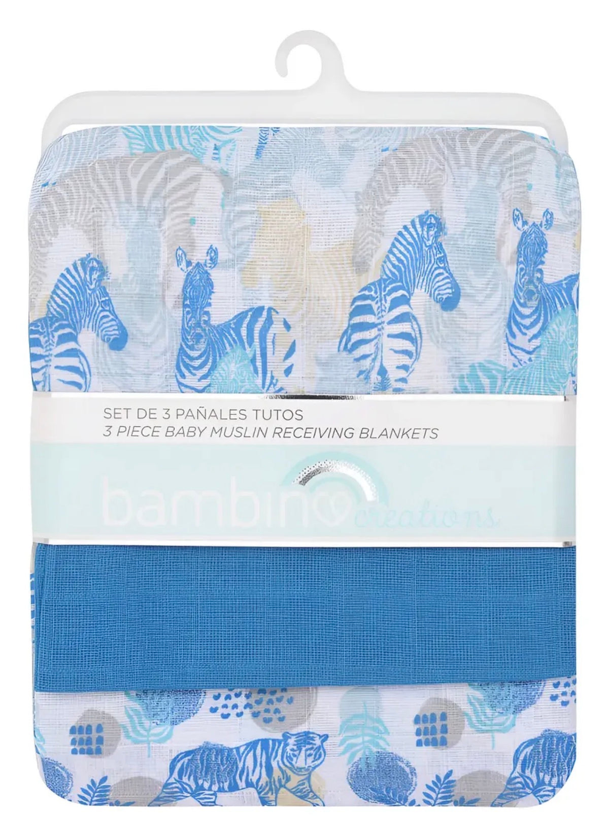 Set de 3 Pañales Tutos de Muselina Bambino - Niño